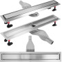 Odtokový sprchový žlab REA NEOX Super Flow 2v1 - inox