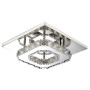 Stropní LED křišťálové svítidlo PLATON single square - 8W