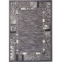 Kusový koberec TAPIS Skin - šedý