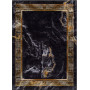 Kusový koberec Miro 51278.809 Marble black / gold