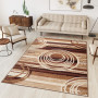 Kusový koberec TAPIS Bubbles - hnědý