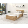 Postel PANAMA 200x90 cm - dub craft