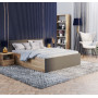 Postel PANAMA 200x180 cm - dub craft/šedá