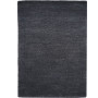 Ručně všívaný kusový koberec Asra wool černá