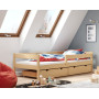 Dětská postel z masivu PAVLÍK 2 - 180x80 cm