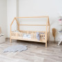 Dětská domečková postel z masivu borovice NIKO L 20 - 200x90 cm
