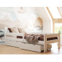 Dětská postel z masivu PAVLÍK MAX - 160x80 cm