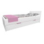 Dětská postel se šuplíkem - BOSTON 200x90 cm - růžová