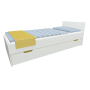 Dětská postel se šuplíkem - MODERN 200x90 cm - žlutá
