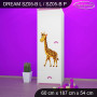 Dětská skříň SAFARI PÁRTY - TYP 5B