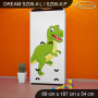 Dětská skříň DINOSAUŘI - TYP 6A