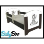 Dětská postel HNĚDÝ TYGŘÍK 140x70 cm