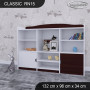 Dětský regál nízký CLASSIC - TYP 16