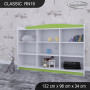 Dětský regál nízký CLASSIC - TYP 19