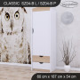 Dětská skříň CLASSIC - TYP 4B
