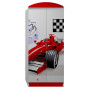 Šatní skříň ČERVENÁ FORMULE - TYP E