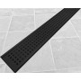 Sprchový žlab MEXEN SQUARES BLACK - černý