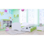Dětská postel pro DVA (s výsuvným lůžkem) 180x90 cm - BEZ MOTIVU
