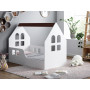 Dětská domečková postel HAPPY HOUSE - Okno 2 - 160x80 cm (12 barev) + matrace ZDARMA