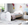 Dětská postel BALETKA 160x80 cm – Dub sonoma + matrace ZDARMA