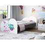 Dětská postel SOVIČKA 160x80 cm (11 barev) + matrace ZDARMA