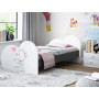 Dětská postel ZAMILOVANÁ KOALA 160x80 cm (11 barev) + matrace ZDARMA