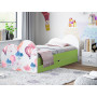 Dětská postel BALÓNY 160x80 cm, se šuplíkem – (11 barev) + matrace ZDARMA