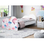 Dětská postel BALÓNY 180x90 cm (11 barev) + matrace ZDARMA