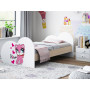 Dětská postel ZAMILOVANÁ KOČIČKA 180x90 cm (11 barev) + matrace ZDARMA
