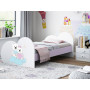 Dětská postel ZAMILOVANÍ MEDVÍDCI 180x90 cm (11 barev) + matrace ZDARMA
