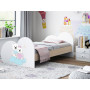 Dětská postel ZAMILOVANÍ MEDVÍDCI 180x90 cm (11 barev) + matrace ZDARMA