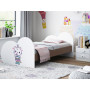 Dětská postel KITTY JEDNOROŽEC 190x90 cm (11 barev) + matrace ZDARMA