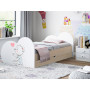 Dětská postel ZAMILOVANÁ KOALA 200x90 cm, se šuplíkem (11 barev) + matrace ZDARMA
