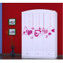 Dětská skříň FALL IN LOVE - TYP 11