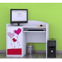 Dětský psací stůl LOVE - TYP 9