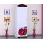 Dětská skříň RED CAR - TYP 5B