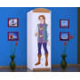 Dětská skříň PRINC A PRINCEZNA - TYP 4B