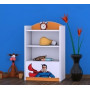 Dětský úložný regál SUPERMAN - TYP 8 - NÍZKÝ