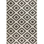 Kusový oboustranný koberec Twin 103129 black creme