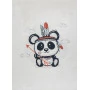 Dětský kusový koberec Bambino 1129 Panda cream