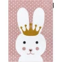 Dětský kusový koberec Petit Bunny pink