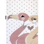 Dětský kusový koberec Petit Flamingos hearts cream