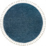 Kusový koberec Berber 9000 blue kruh