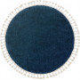 Kusový koberec Berber 9000 navy kruh