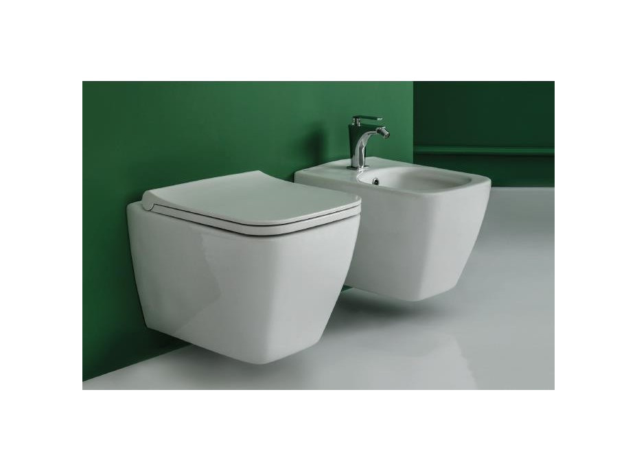 Závěsné WC NOVA RIMLESS se SLIM sedátkem SOFT-CLOSE