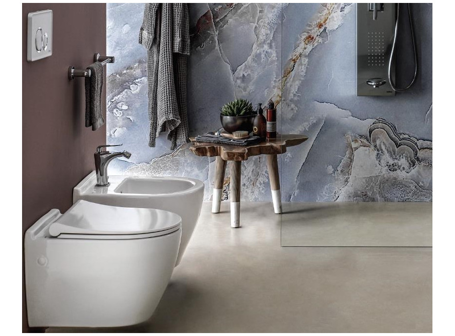 Závěsný bidet UNO 50 cm - bílý