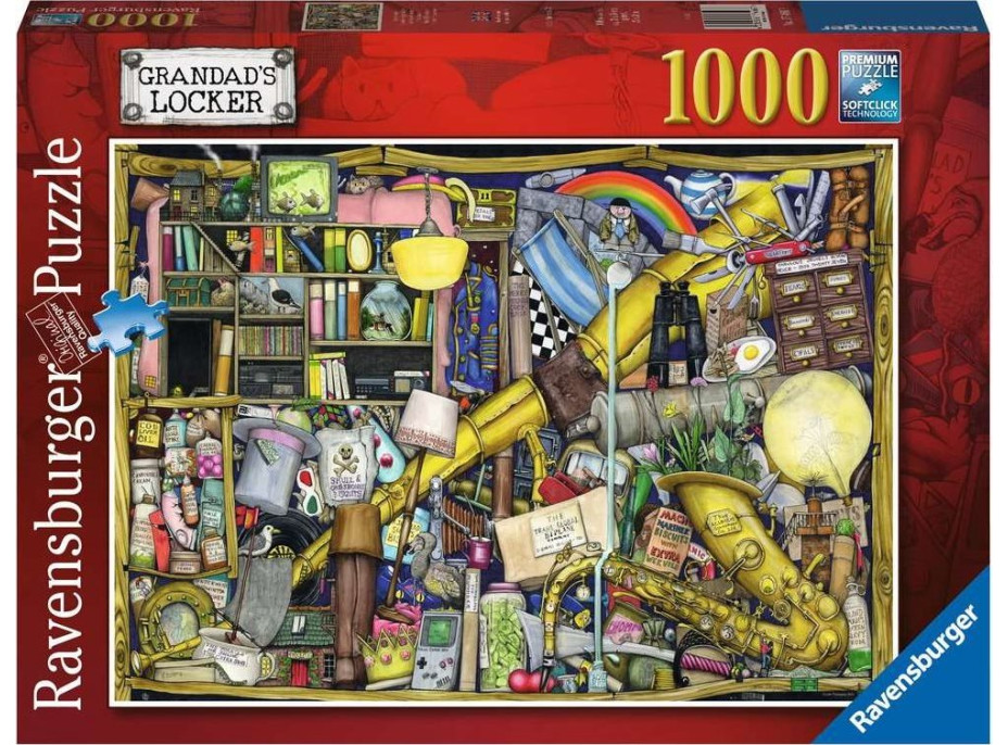 RAVENSBURGER Puzzle Dědova skříň 1000 dílků