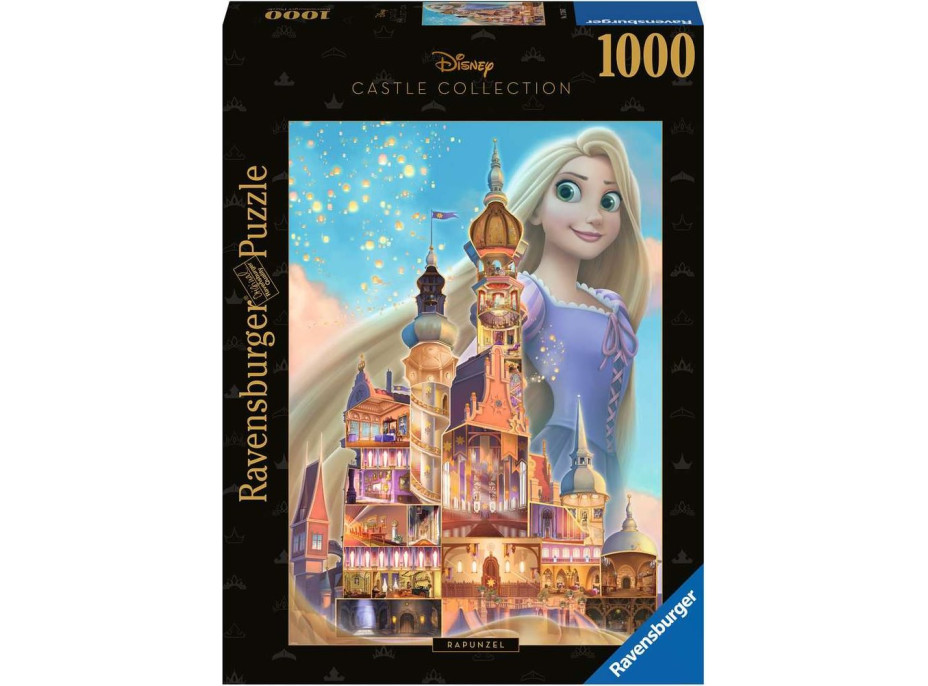 RAVENSBURGER Puzzle Disney Castle Collection: Locika 1000 dílků