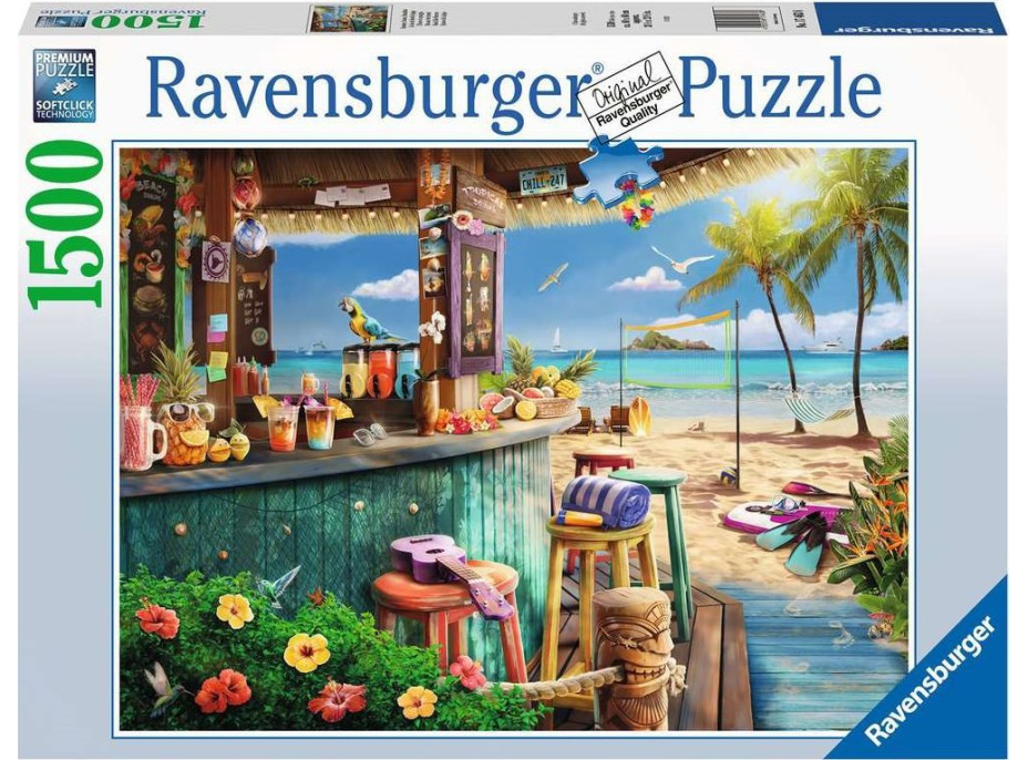 RAVENSBURGER Puzzle Plážový bar 1500 dílků