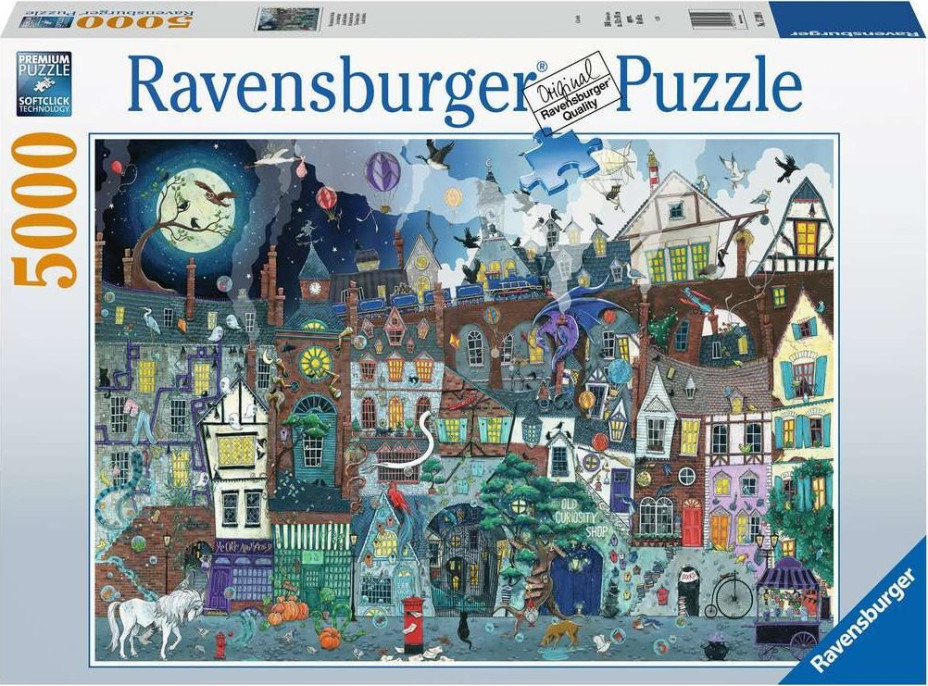 RAVENSBURGER Puzzle Fantastická ulice 5000 dílků